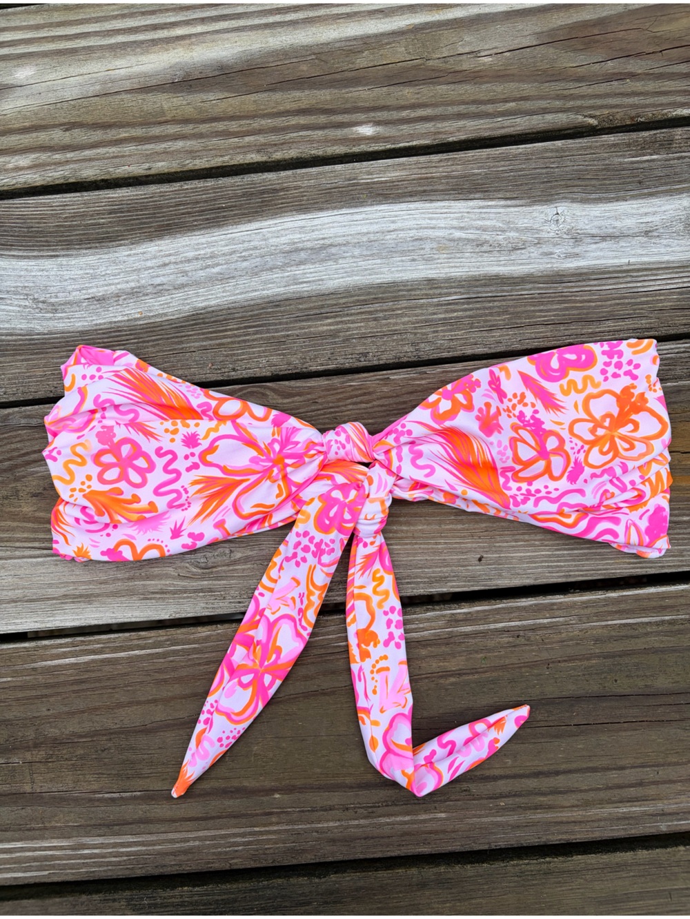 Vaya Island Lola pink and orange floral top